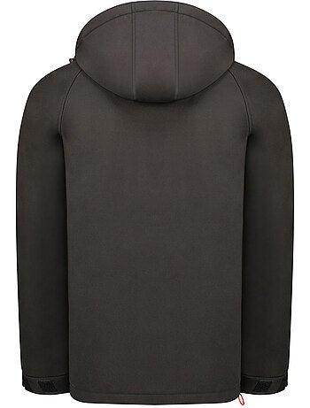 Casaco softshell com capuz regulável takiteak – canadian peak