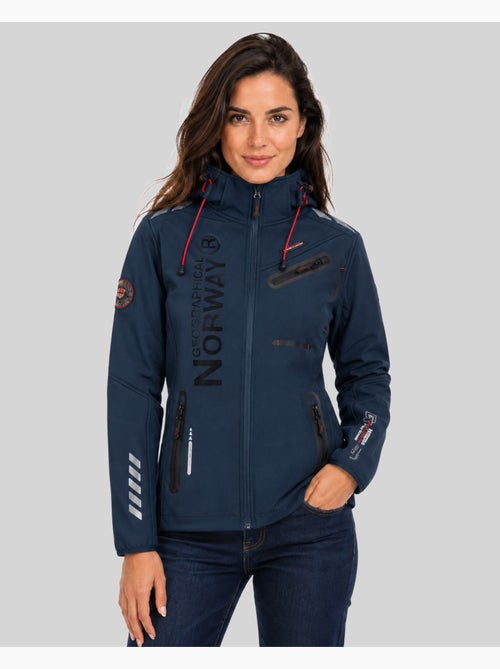 Casaco softshell com capuz reine – geographical norway - Kiabi Casaco softshell com capuz reine – geographical norway - Kiabi