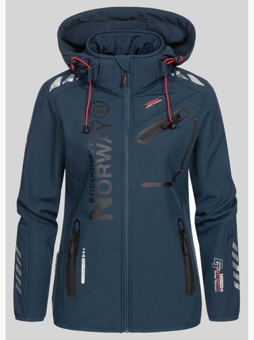 Casaco softshell com capuz reine – geographical norway - Kiabi Casaco softshell com capuz reine – geographical norway - Kiabi