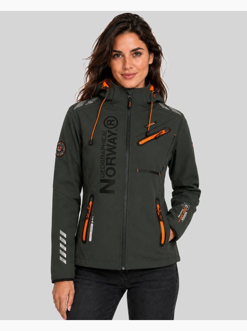 Casaco softshell com capuz reine – geographical norway - Kiabi Casaco softshell com capuz reine – geographical norway - Kiabi