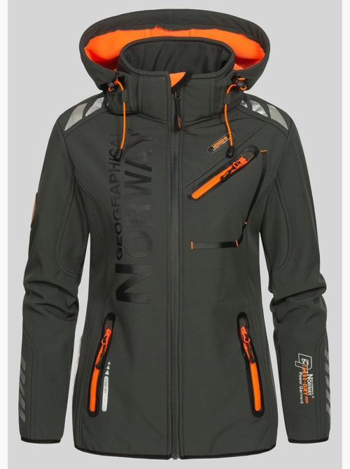 Casaco softshell com capuz reine – geographical norway - Kiabi Casaco softshell com capuz reine – geographical norway - Kiabi