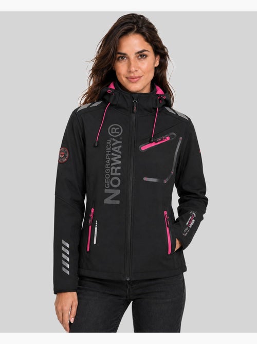 Casaco softshell com capuz reine – geographical norway - Kiabi Casaco softshell com capuz reine – geographical norway - Kiabi