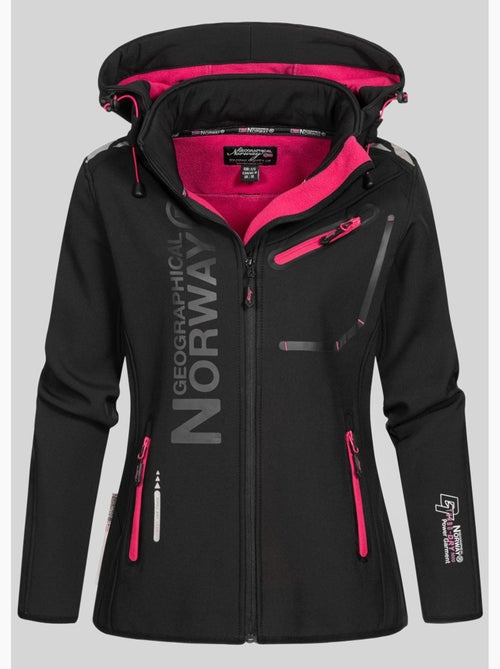 Casaco softshell com capuz reine – geographical norway - Kiabi Casaco softshell com capuz reine – geographical norway - Kiabi