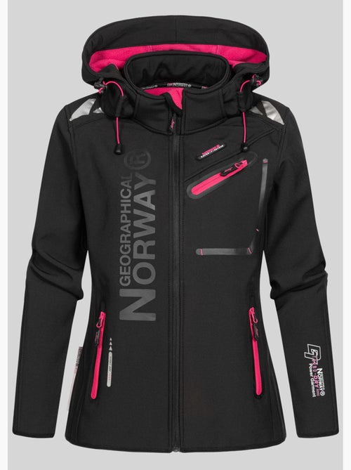 Casaco softshell com capuz reine – geographical norway - Kiabi Casaco softshell com capuz reine – geographical norway - Kiabi