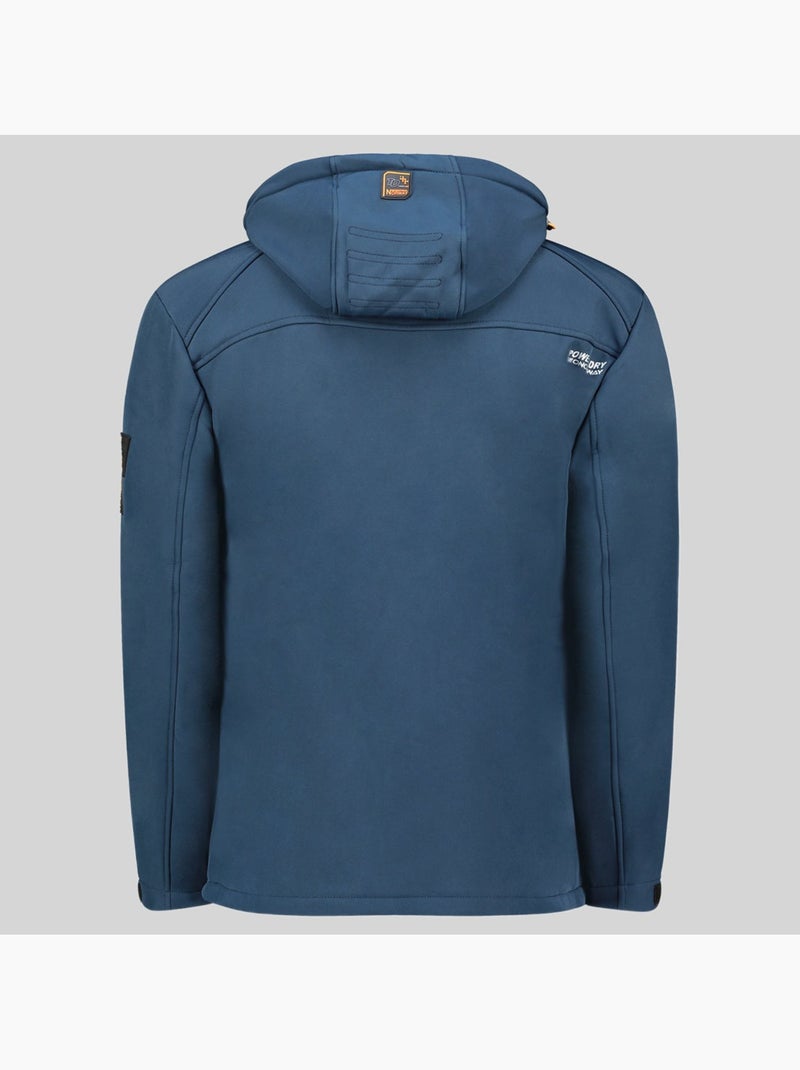 Casaco softshell com capuz richywood – geographical norway Azul-marinho - Kiabi