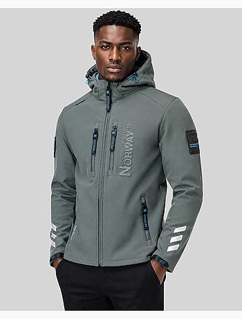 Casaco softshell com capuz richywood – geographical norway