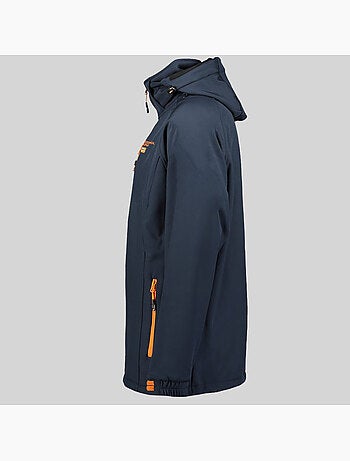 Casaco softshell com capuz ritchone – geographical norway