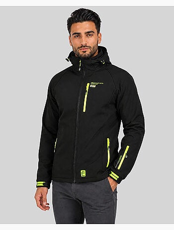 Casaco softshell com capuz ritchone – geographical norway