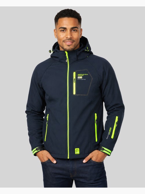 Casaco softshell com capuz riziere – geographical norway - Kiabi Casaco softshell com capuz riziere – geographical norway - Kiabi