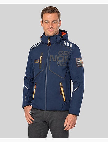 Casaco softshell com capuz robin – geographical norway