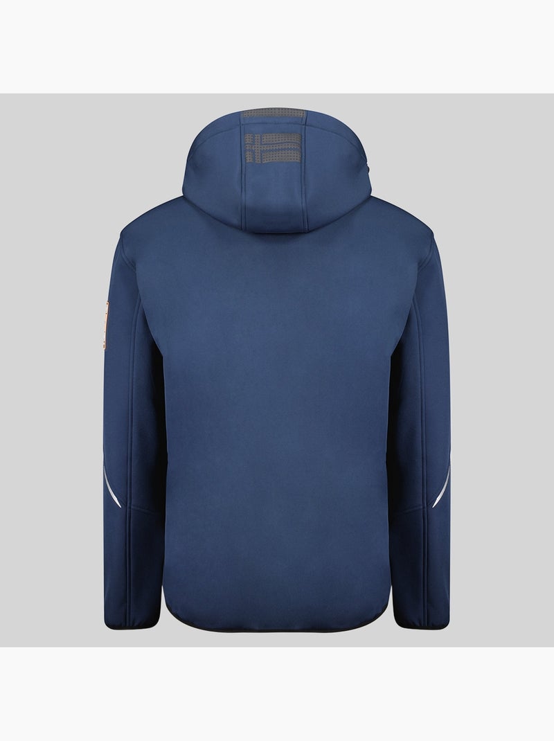 Casaco softshell com capuz robin – geographical norway Azul-marinho - Kiabi