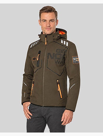 Casaco softshell com capuz robin – geographical norway