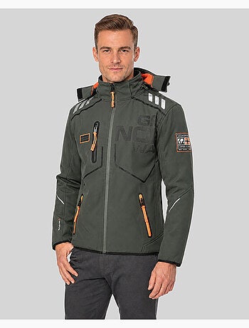 Casaco softshell com capuz robin – geographical norway