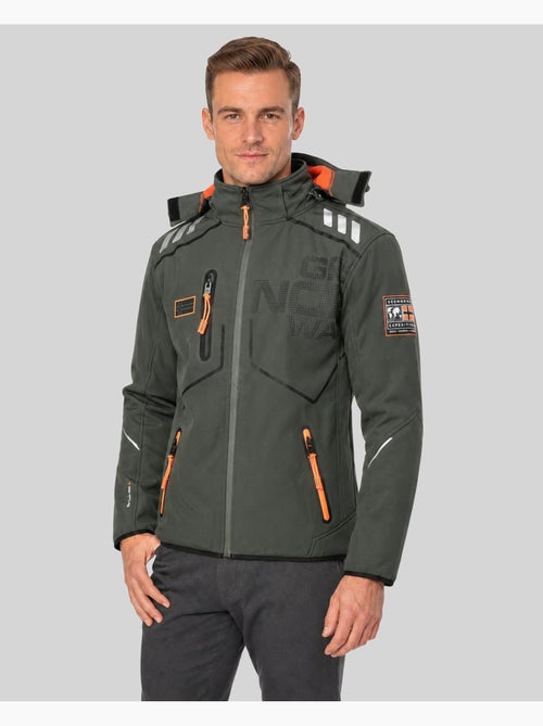 Casaco softshell com capuz robin – geographical norway - Kiabi Casaco softshell com capuz robin – geographical norway - Kiabi