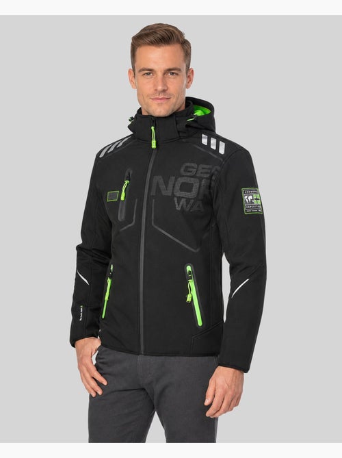 Casaco softshell com capuz robin – geographical norway - Kiabi Casaco softshell com capuz robin – geographical norway - Kiabi