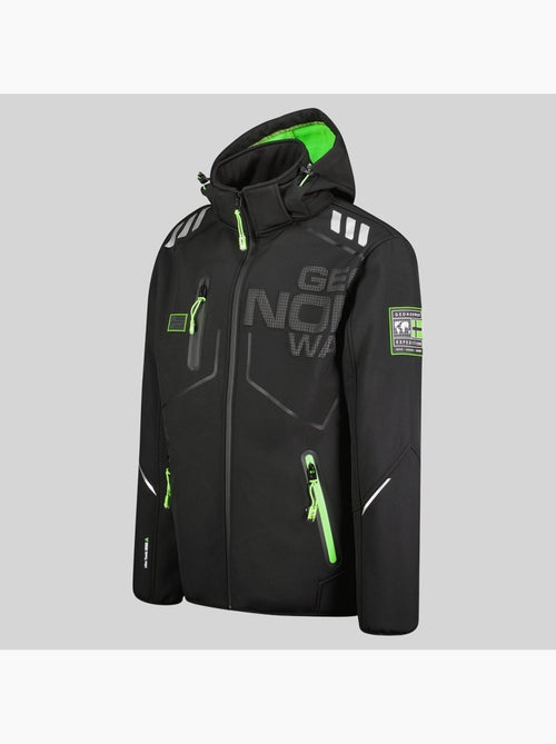 Casaco softshell com capuz robin – geographical norway - Kiabi Casaco softshell com capuz robin – geographical norway - Kiabi