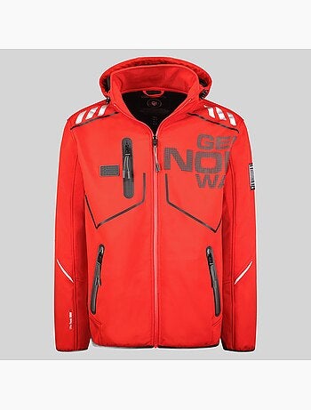 Casaco softshell com capuz robin – geographical norway