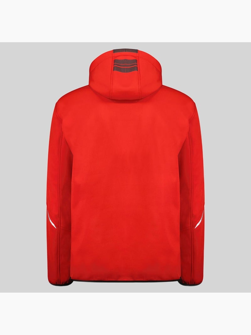 Casaco softshell com capuz robin – geographical norway Vermelho - Kiabi