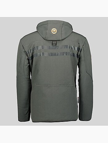 Casaco softshell com capuz royaute dark – geographical norway