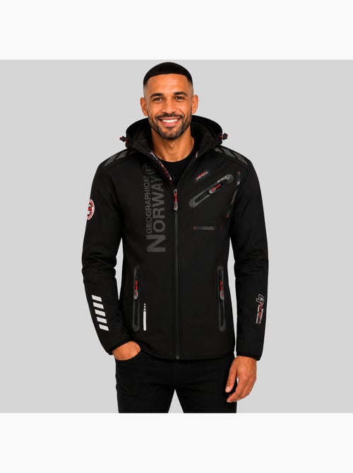 Casaco softshell com capuz royaute dark – geographical norway - Kiabi Casaco softshell com capuz royaute dark – geographical norway - Kiabi