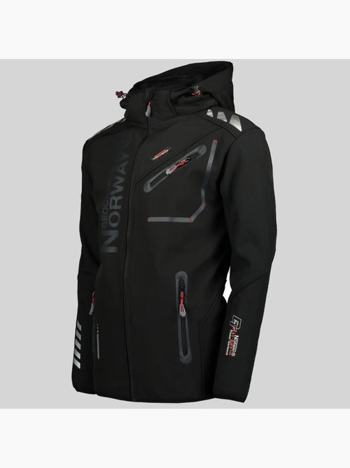 Casaco softshell com capuz royaute dark – geographical norway - Kiabi Casaco softshell com capuz royaute dark – geographical norway - Kiabi
