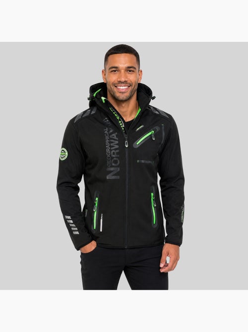 Casaco softshell com capuz royaute dark – geographical norway - Kiabi Casaco softshell com capuz royaute dark – geographical norway - Kiabi