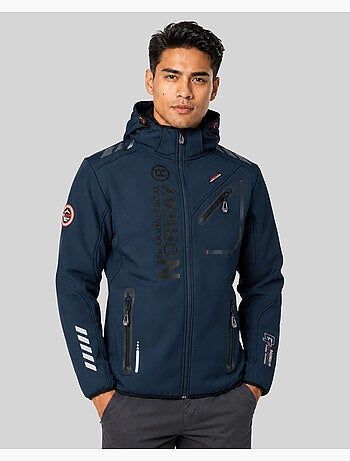 Casaco softshell com capuz royaute – geographical norway