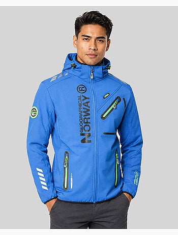 Casaco softshell com capuz royaute – geographical norway