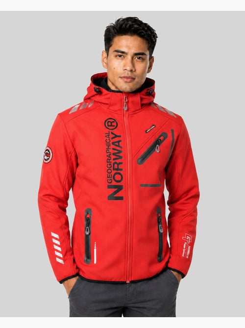 Casaco softshell com capuz royaute – geographical norway - Kiabi