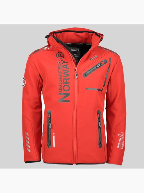 Casaco softshell com capuz royaute – geographical norway - Kiabi