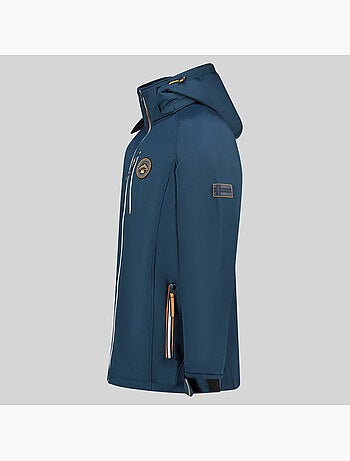 Casaco softshell com capuz tabim – geographical norway