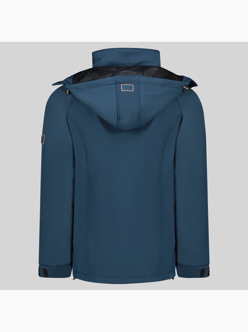 Casaco softshell com capuz tabim – geographical norway Azul-marinho - Kiabi