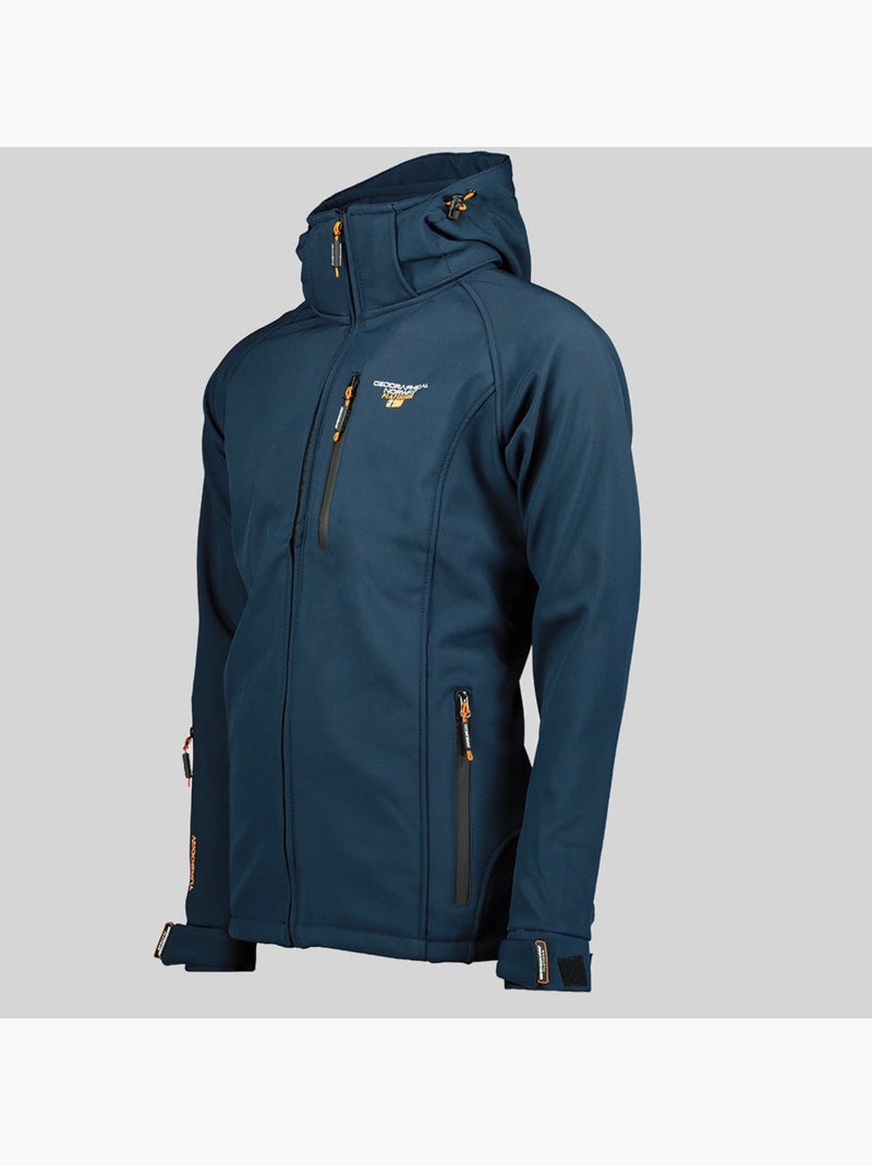 Casaco softshell com capuz taboo – geographical norway Azul-marinho - Kiabi