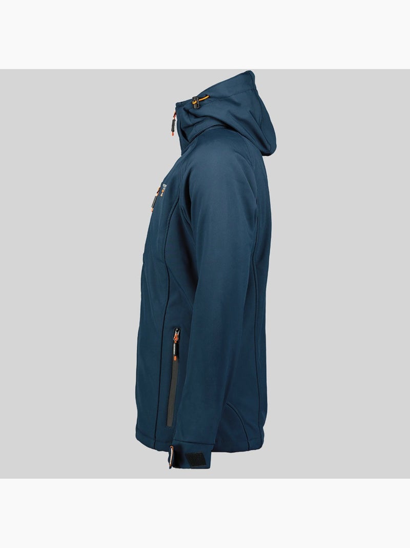 Casaco softshell com capuz taboo – geographical norway Azul-marinho - Kiabi