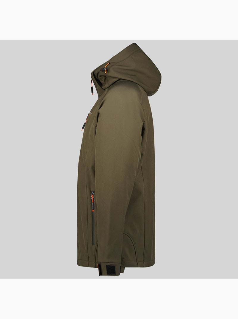 Casaco softshell com capuz taboo – geographical norway Cáqui - Kiabi