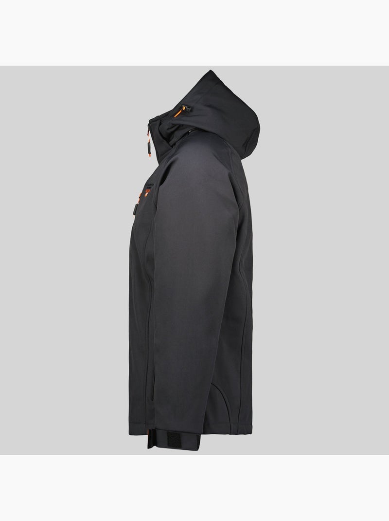 Casaco softshell com capuz taboo – geographical norway Cinza escuro - Kiabi