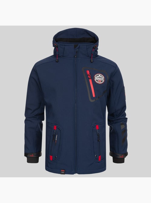 Casaco softshell com capuz tacebook – geographical norway - Kiabi