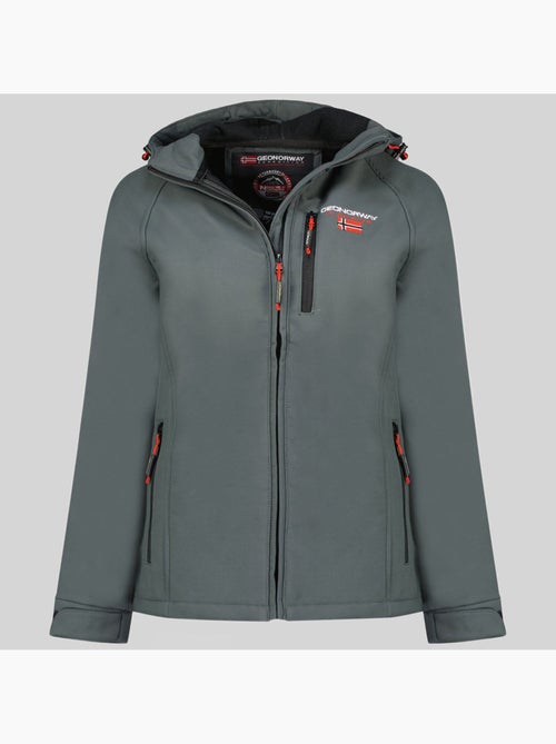 Casaco softshell com capuz tacer – geographical norway - Kiabi Casaco softshell com capuz tacer – geographical norway - Kiabi