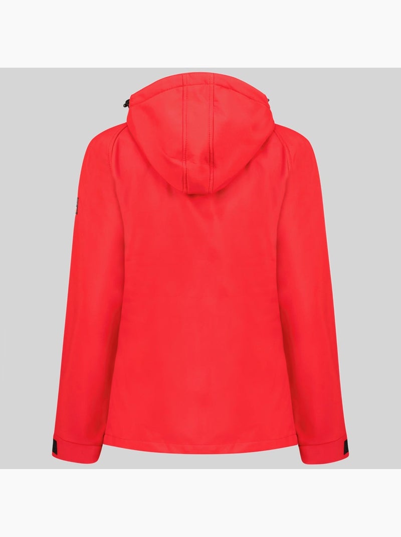 Casaco softshell com capuz tacer – geographical norway Vermelho - Kiabi