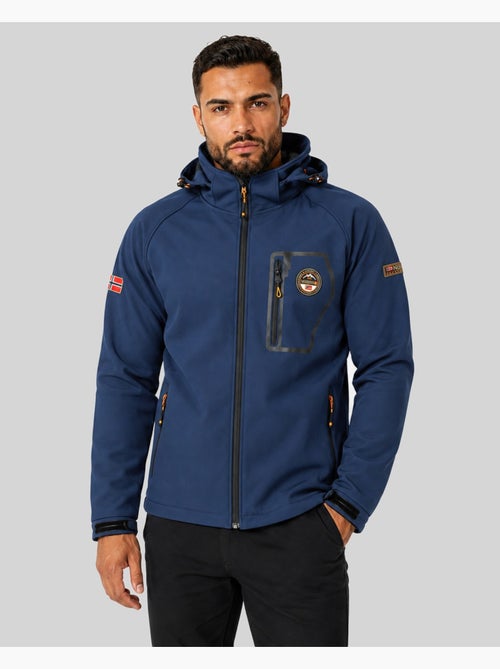Casaco softshell com capuz takable – geographical norway - Kiabi Casaco softshell com capuz takable – geographical norway - Kiabi