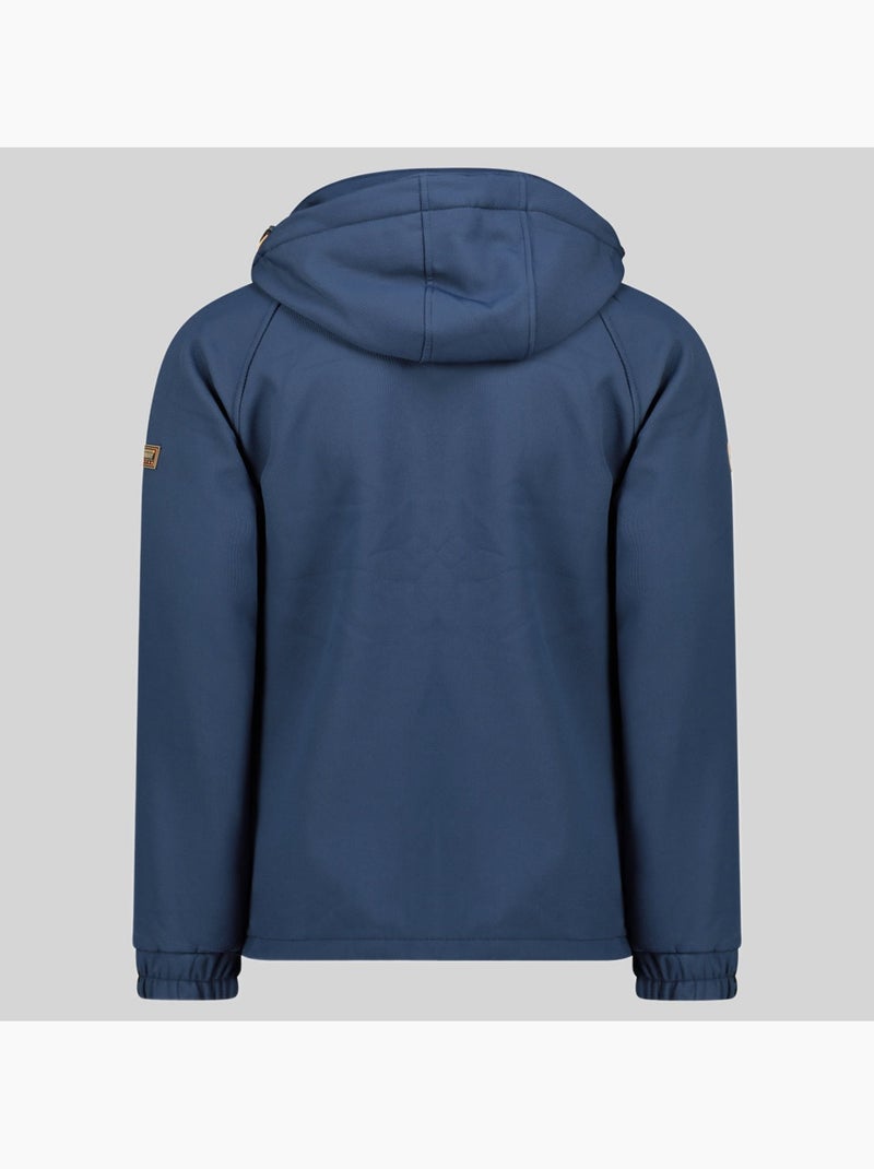 Casaco softshell com capuz takable – geographical norway Azul-marinho - Kiabi