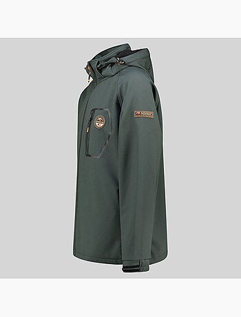 Casaco softshell com capuz takable – geographical norway