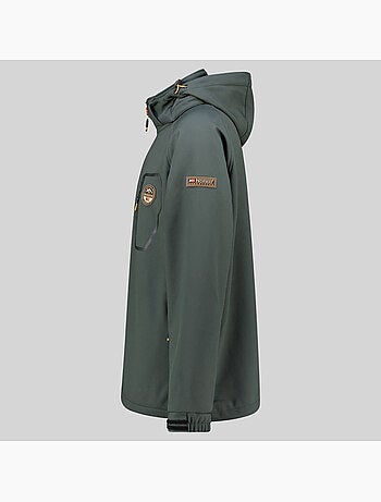 Casaco softshell com capuz takable – geographical norway