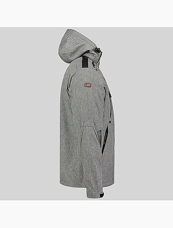 Casaco softshell com capuz talentueux – geographical norway