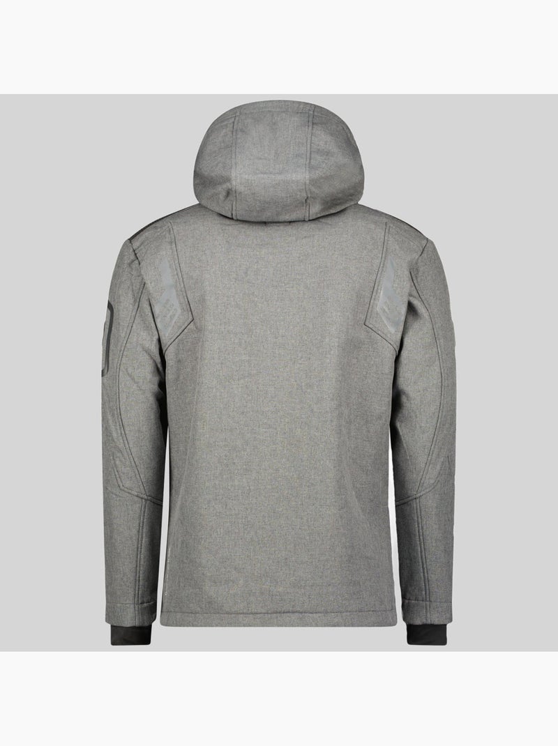 Casaco softshell com capuz talentueux – geographical norway Cinza escuro - Kiabi