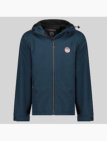 Casaco softshell com capuz tamigobadge – geographical norway
