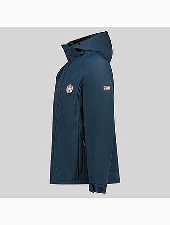 Casaco softshell com capuz tamigobadge – geographical norway