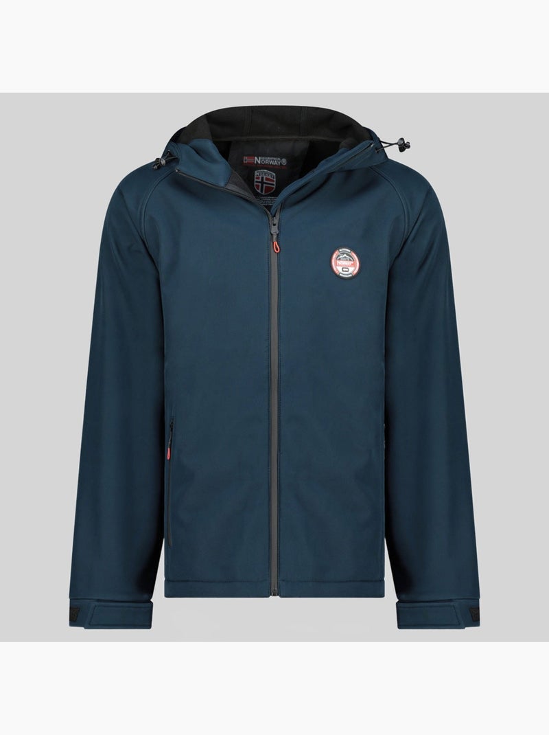 Casaco softshell com capuz tamigobadge – geographical norway Azul-marinho - Kiabi