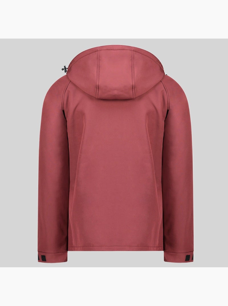 Casaco softshell com capuz tamigobadge – geographical norway Bordô - Kiabi