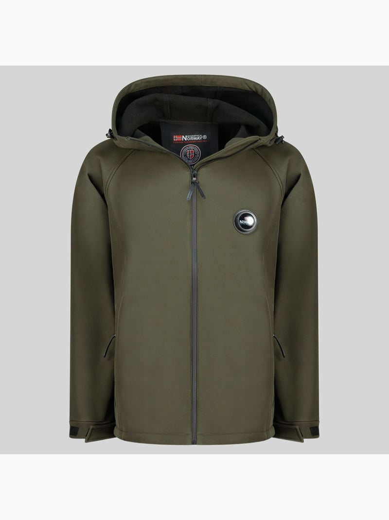 Casaco softshell com capuz tamigoglass – geographical norway Cáqui - Kiabi